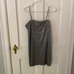 Silver Sparkley Urban Outfitters Dress